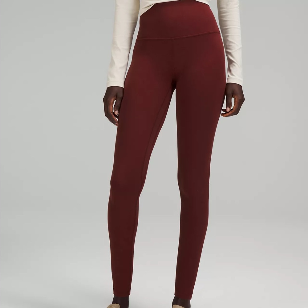 Lululemon Red Leggings Size 0
